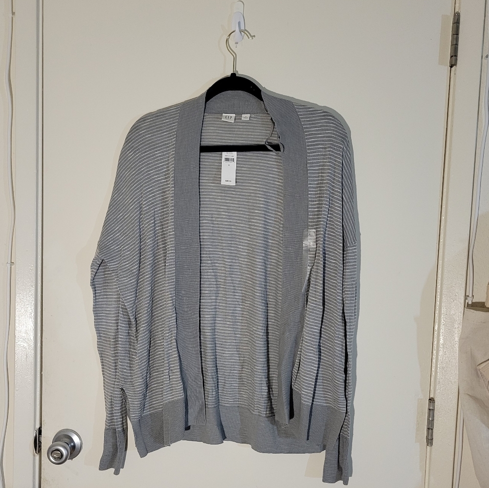 GAP Striped Cardigan